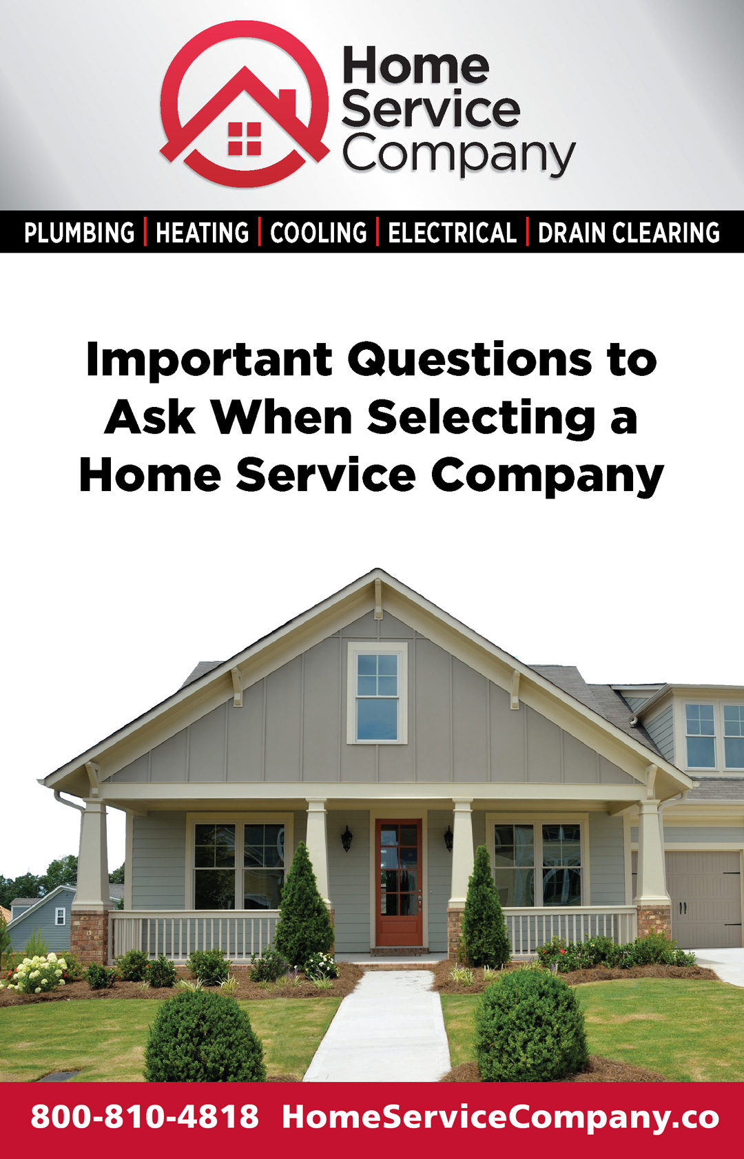 consumer guide for HVAC, plumbers and electricians